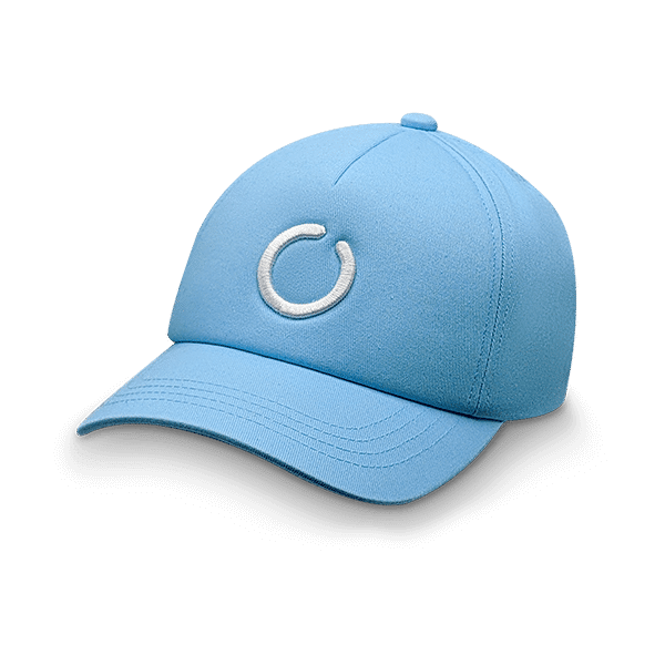 Blue 5 panel UPF 50+ hat Blue 5 panel UPF 50+ hat